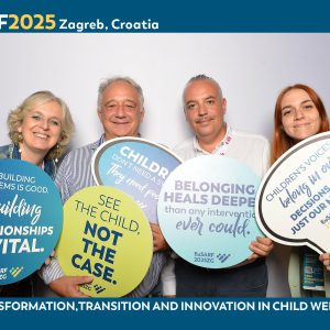 Vittoria Vitaloni con la squadra CNCM a Zagabria